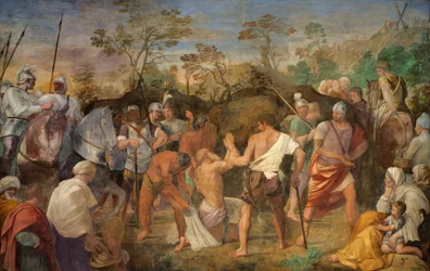 O martírio de Santo André, c. 1608